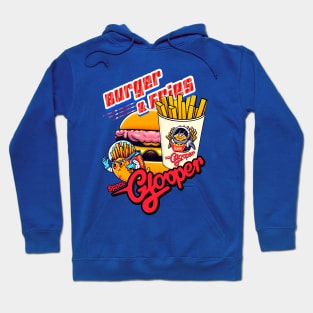 Space Glooper - Burger and Fries Hoodie